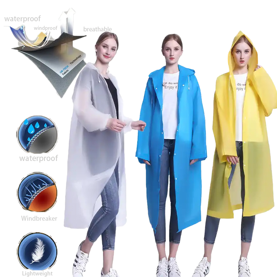 An application scenario or product detail of high quality wholesale waterproof raincoat jacket - Image 15