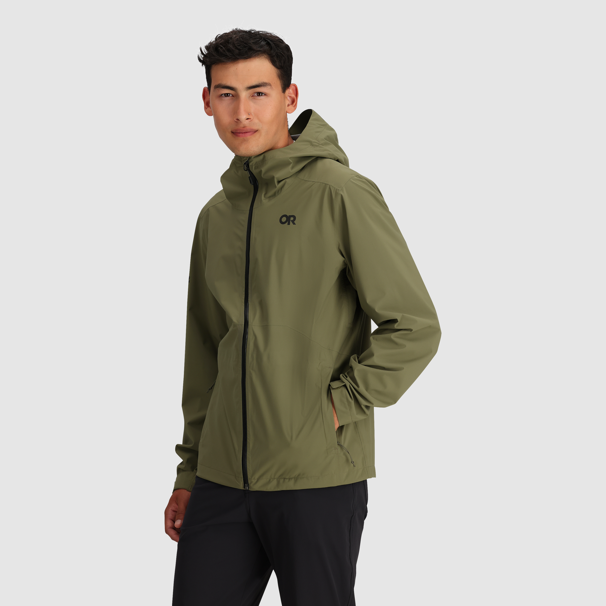 An application scenario or product detail of hooded jacket raincoat outdoor packable - Image 14