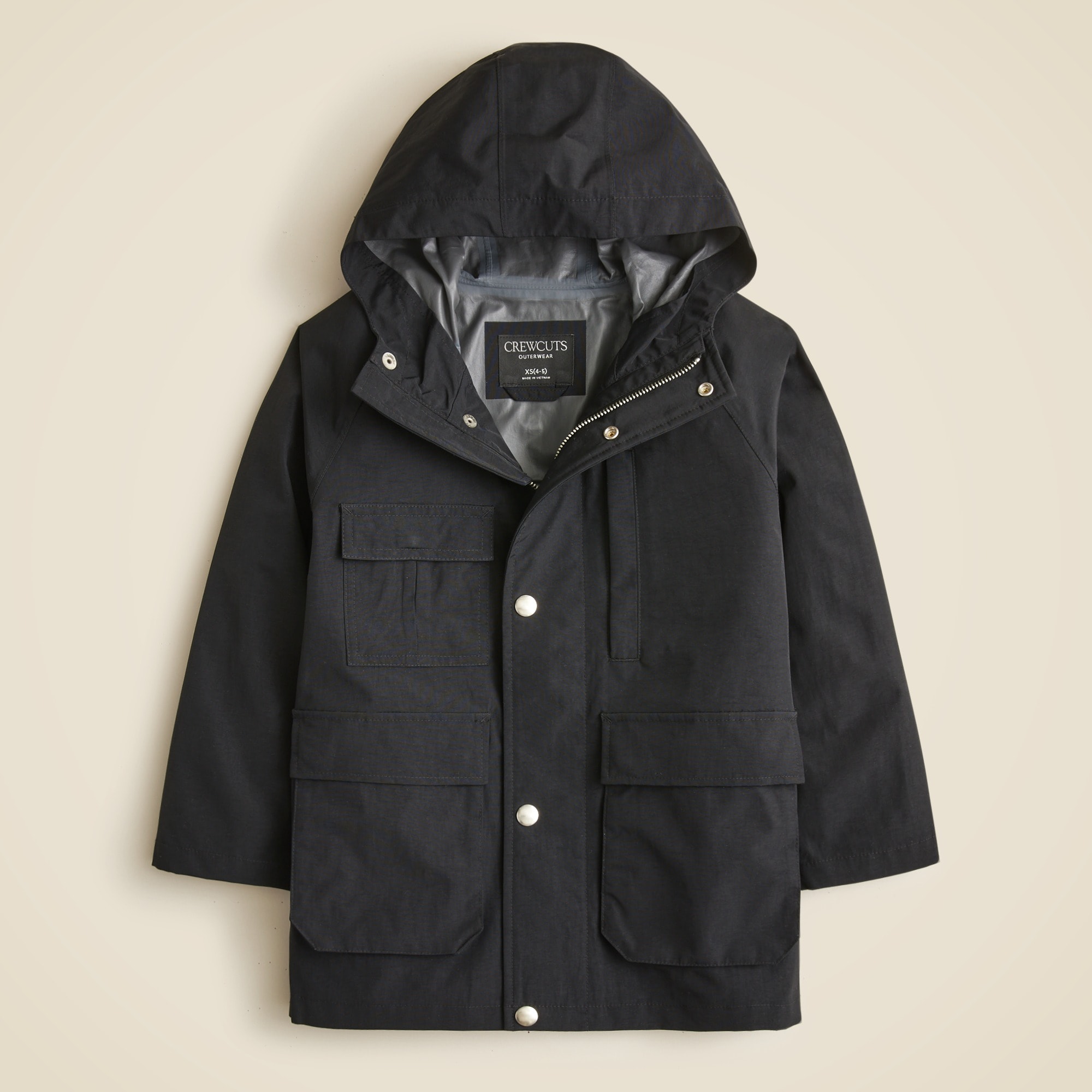 An application scenario or product detail of kids black raincoat - Image 15