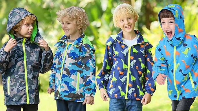 An application scenario or product detail of kids raincoats boys - Image 18
