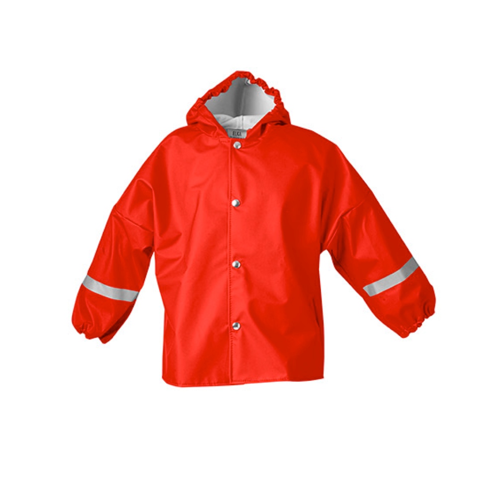 An application scenario or product detail of kids red raincoat - Image 4