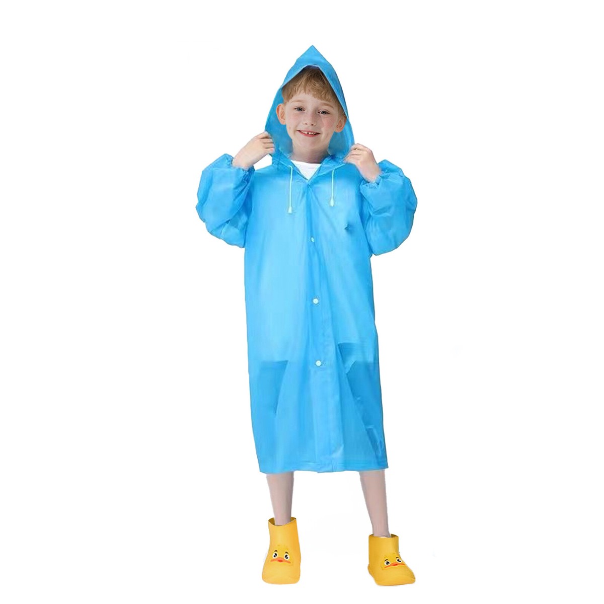 An application scenario or product detail of kids waterproof raincoat - Image 12