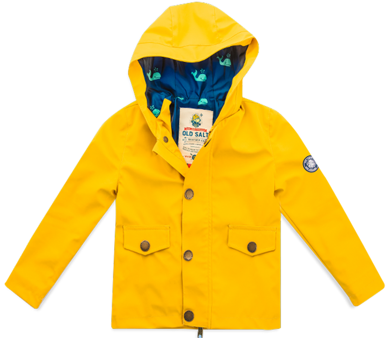 An application scenario or product detail of kids yellow rain jacket - Image 13