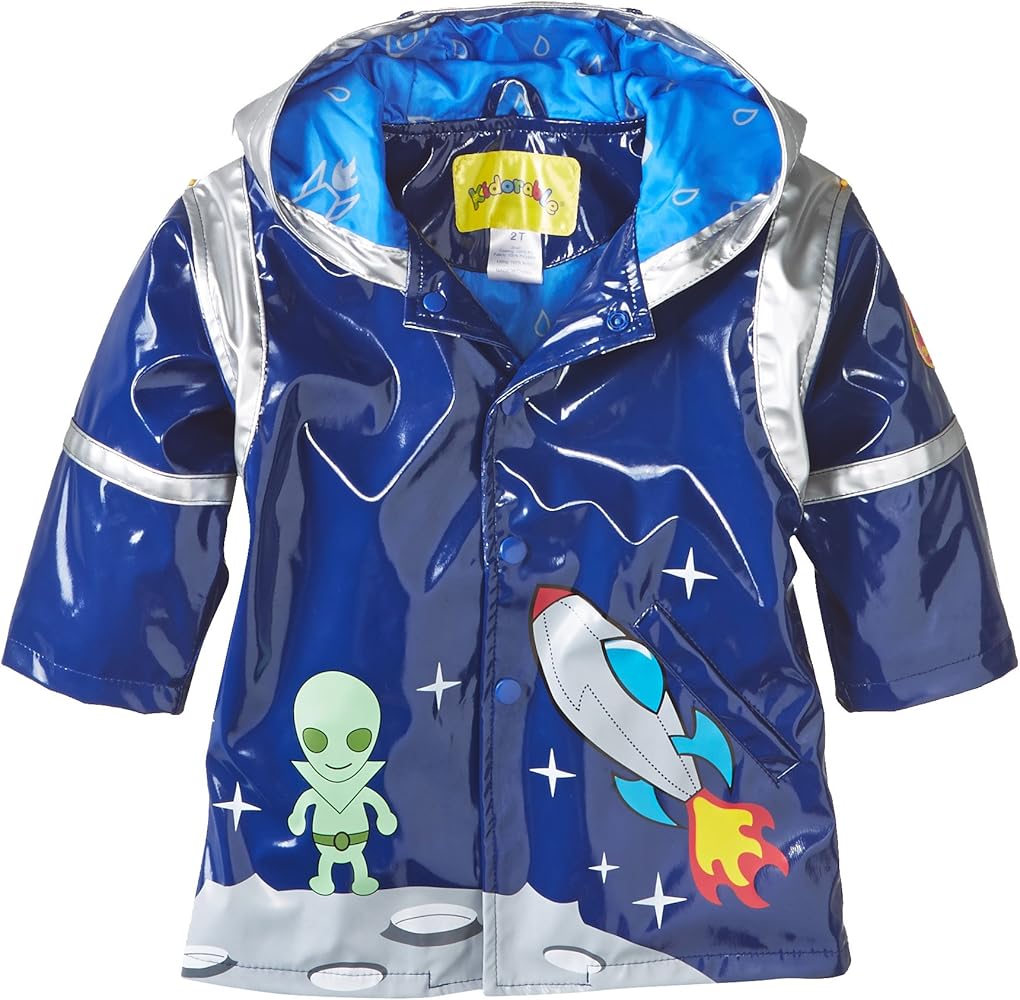 An application scenario or product detail of little boys raincoats - Image 7