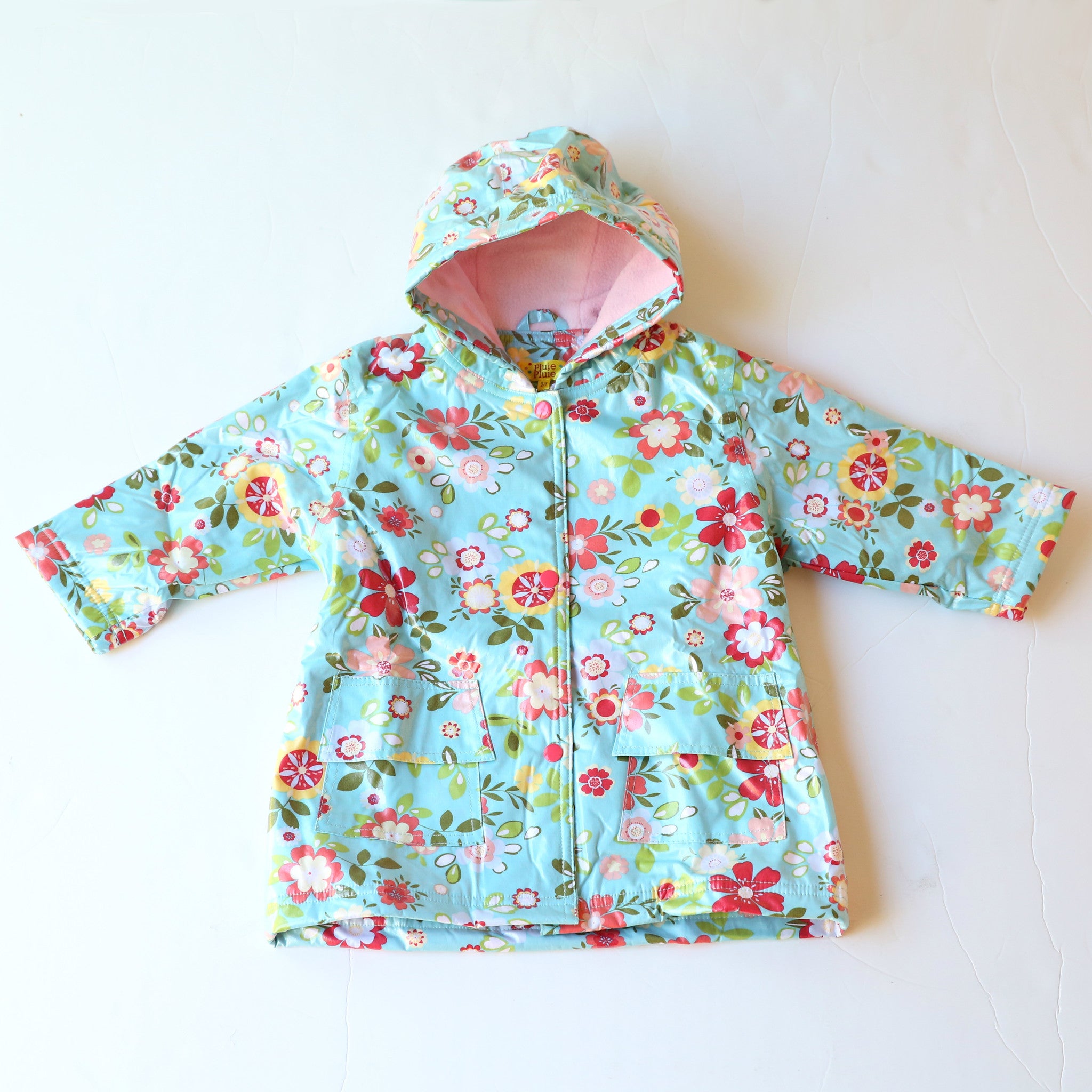 An application scenario or product detail of little girls rain coats - Image 15