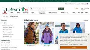 L.L.Bean - Kids' PrimaLoft Packaway Hooded Jacket