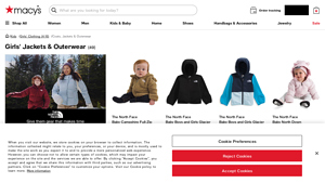 Macy's - Girls' Rain Jackets