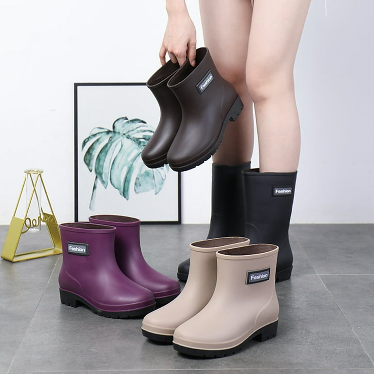 An application scenario or product detail of new design women waterproof plastic rain - Image 23