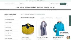 Oasis Jackets - Wholesale Rain Jackets