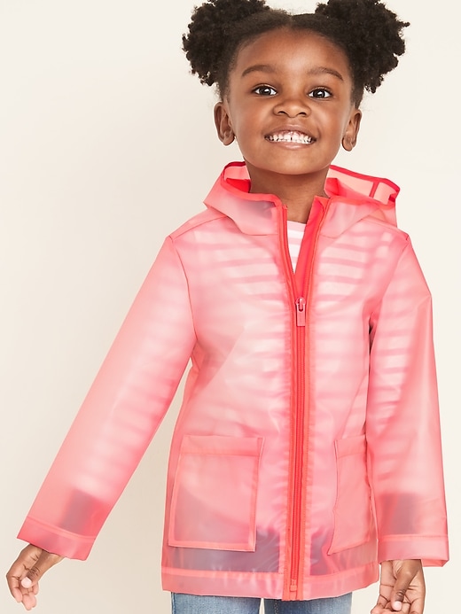 An application scenario or product detail of old navy girls raincoats - Image 8