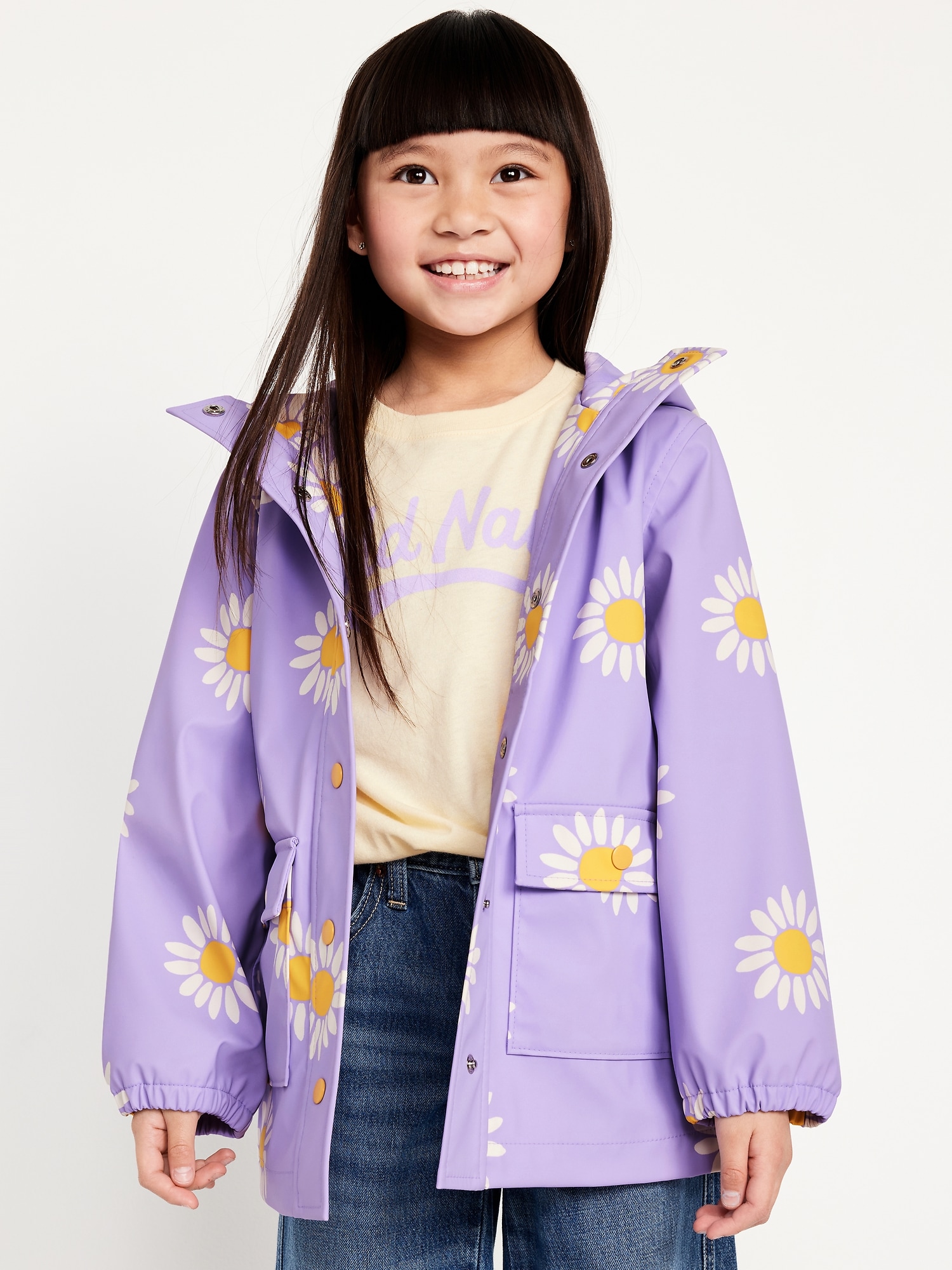 An application scenario or product detail of old navy girls raincoats - Image 10