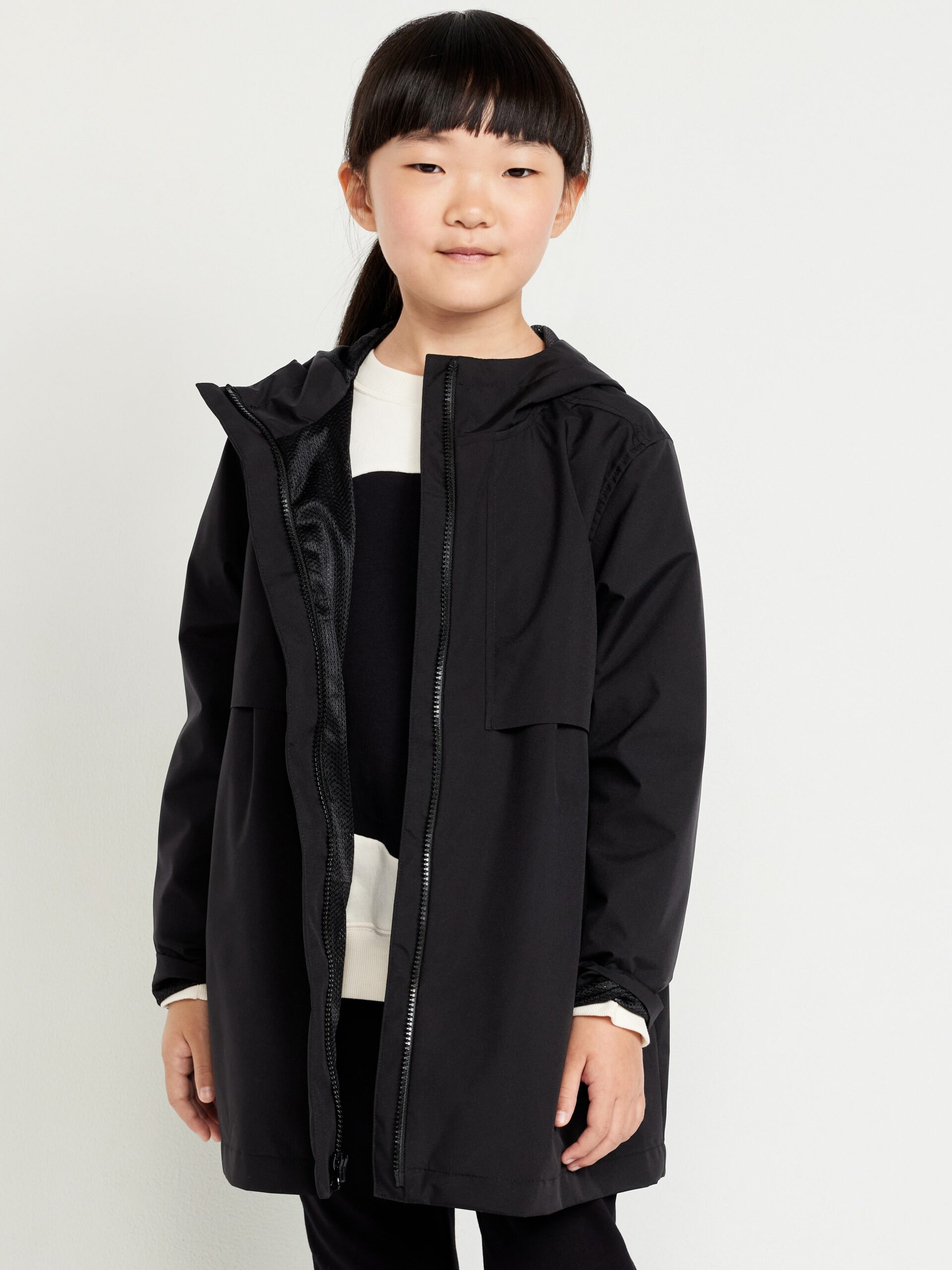 An application scenario or product detail of old navy girls raincoats - Image 17