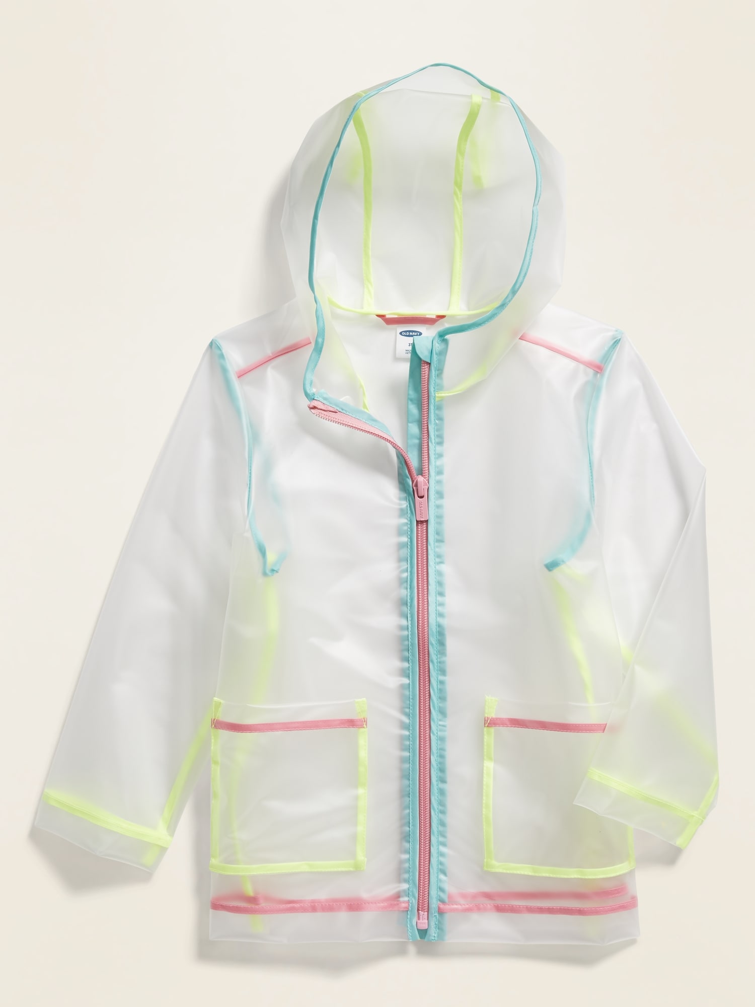 An application scenario or product detail of old navy toddler raincoat - Image 5