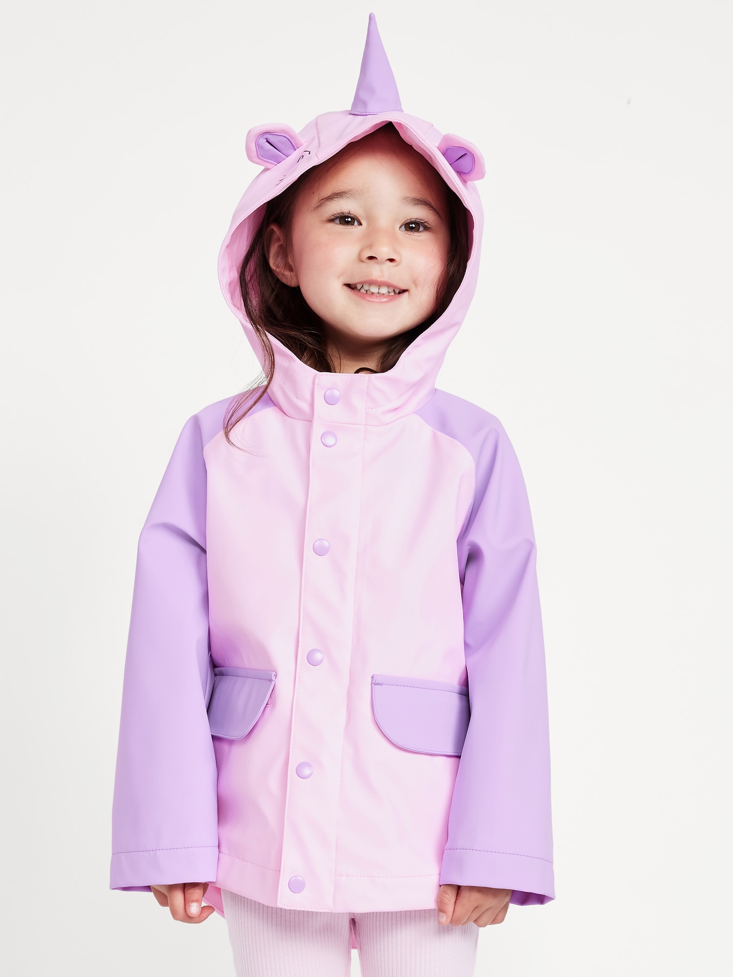 An application scenario or product detail of old navy toddler raincoat - Image 14