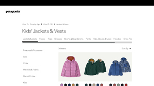 Patagonia - Kids' Jackets, Coats & Vests