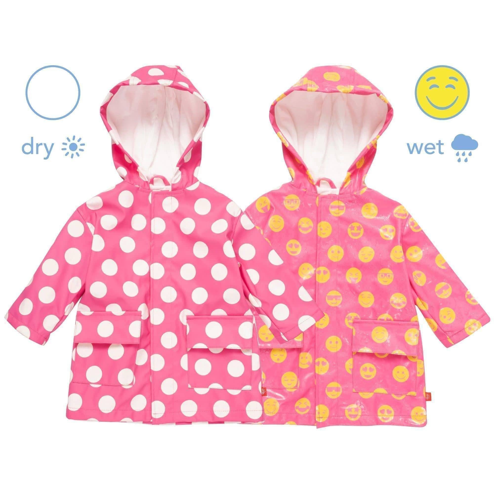 An application scenario or product detail of pink toddler raincoat - Image 15