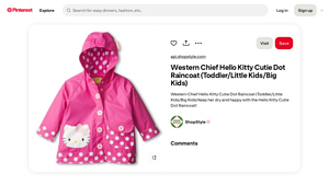 Western Chief - Hello Kitty Cutie Dot Raincoat