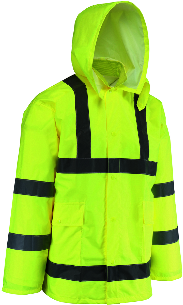 An application scenario or product detail of polyester rain jacket - Image 3