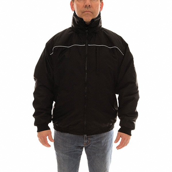 An application scenario or product detail of polyester rain jacket - Image 8