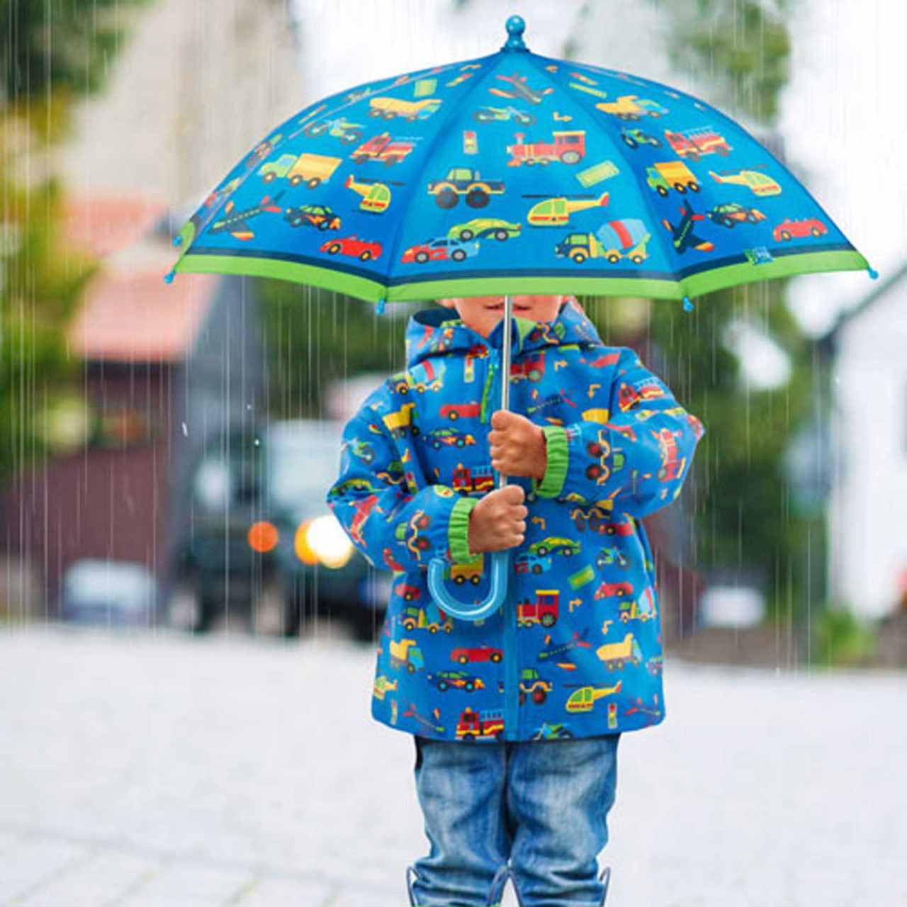An application scenario or product detail of rain coats kids - Image 17