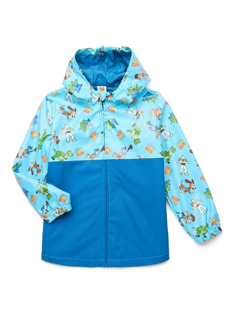 An application scenario or product detail of raincoat for 2 year old boy - Image 4