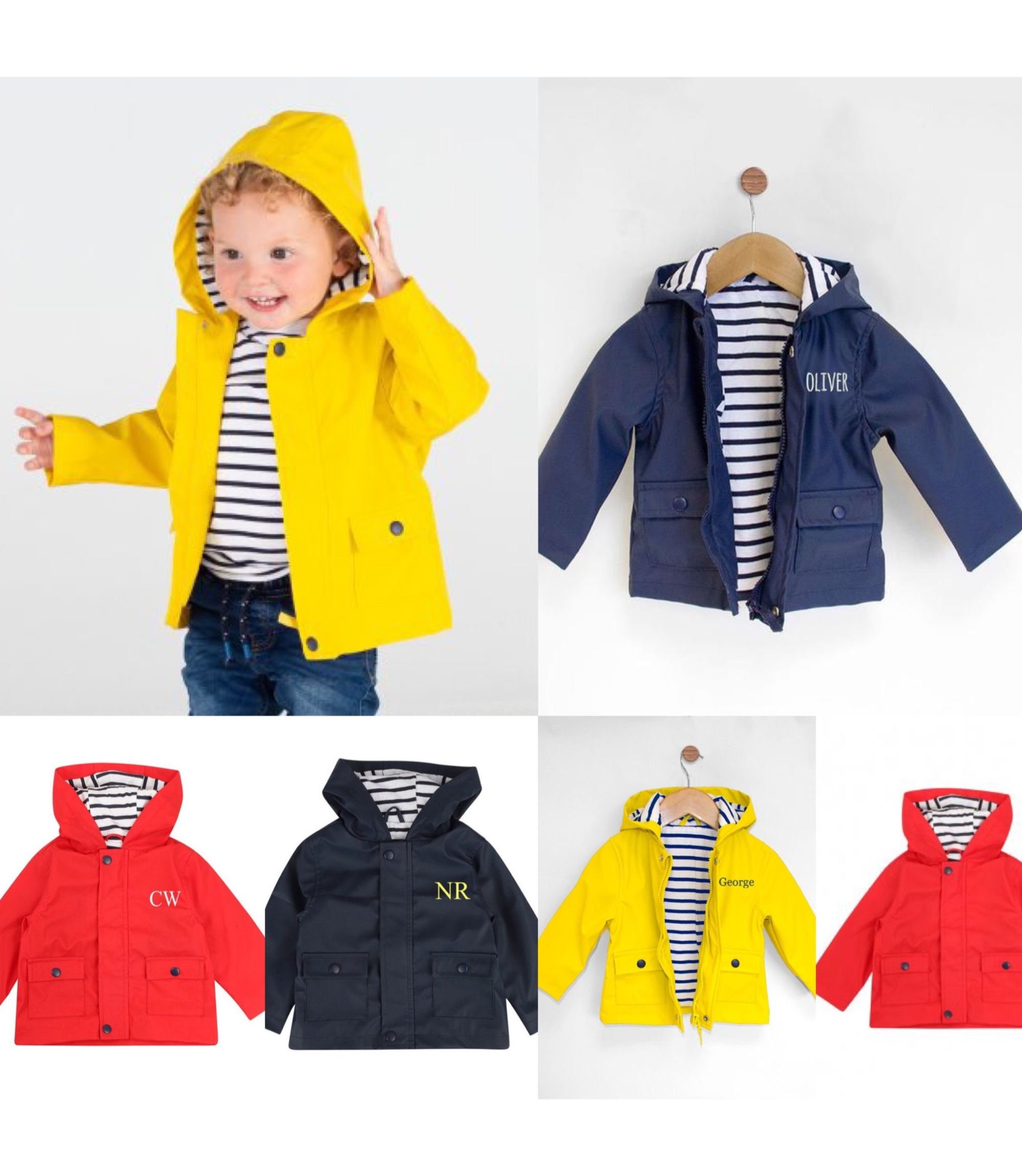 An application scenario or product detail of raincoat for 2 year old boy - Image 9