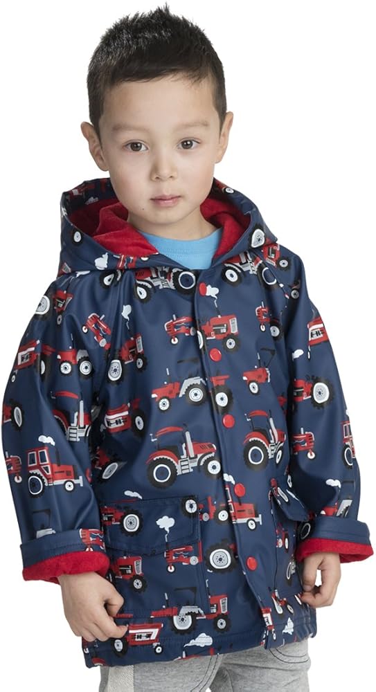 An application scenario or product detail of raincoat for 2 year old boy - Image 16