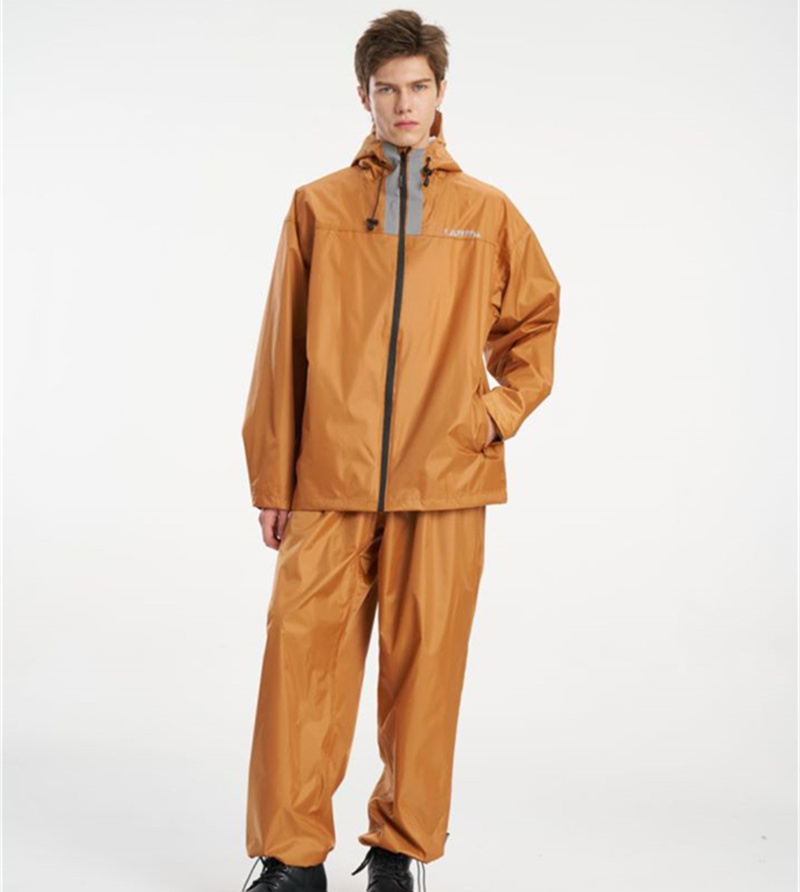 An application scenario or product detail of raincoat with pants - Image 7