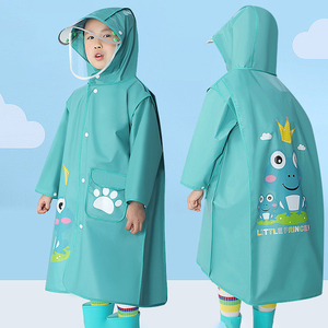 An application scenario or product detail of raincoats for teens - Image 1