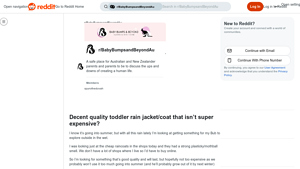 Next - Toddler Rain Jacket