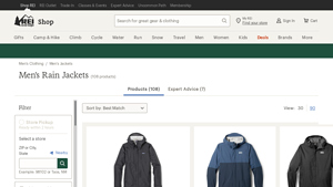 REI - Men's Rain Jackets