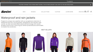 Santini - Waterproof Cycling Jackets
