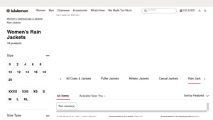 Lululemon - Women's Rain Jackets