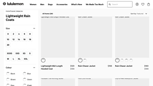 Lululemon - Lightweight Rain Coats