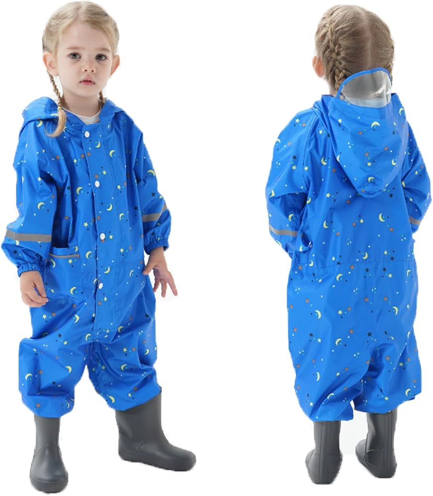 An application scenario or product detail of toddler boy raincoat - Image 12