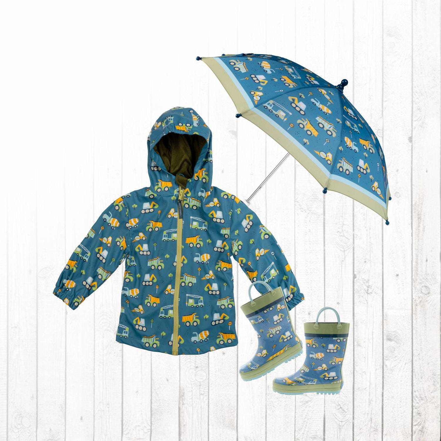 An application scenario or product detail of toddler raincoat and umbrella - Image 10