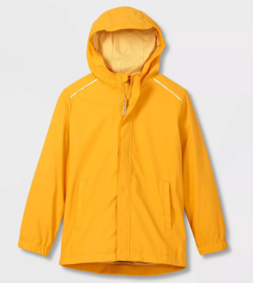 An application scenario or product detail of toddler yellow raincoat - Image 6