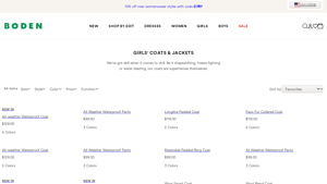 Boden - Girls' Coats & Jackets Collection