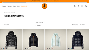 Save The Duck - Girls' Raincoats Collection