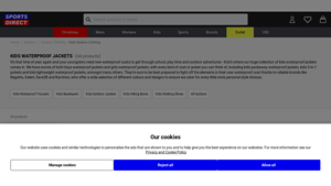 Kids Waterproof Jackets - Gelert, Regatta, Karrimor