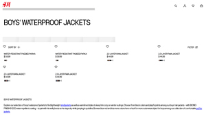 H&M - Boys' Waterproof Jackets