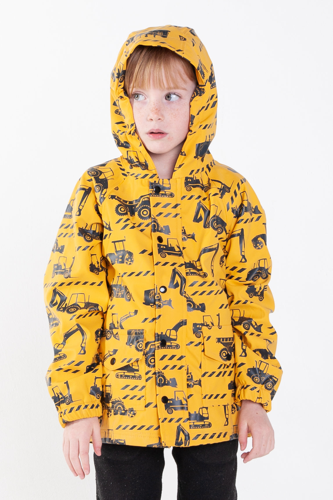 An application scenario or product detail of yellow rain jacket boys - Image 7
