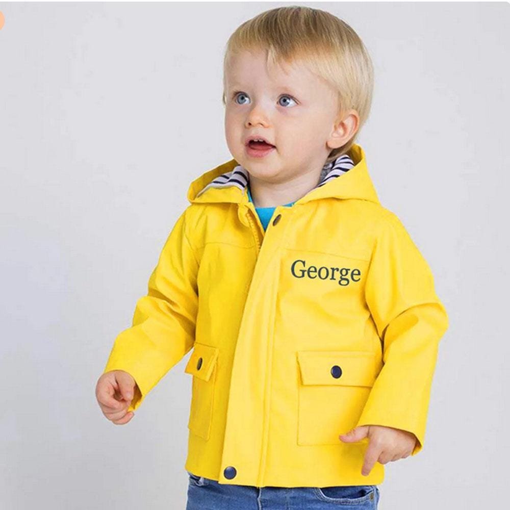 An application scenario or product detail of yellow rain jacket boys - Image 16
