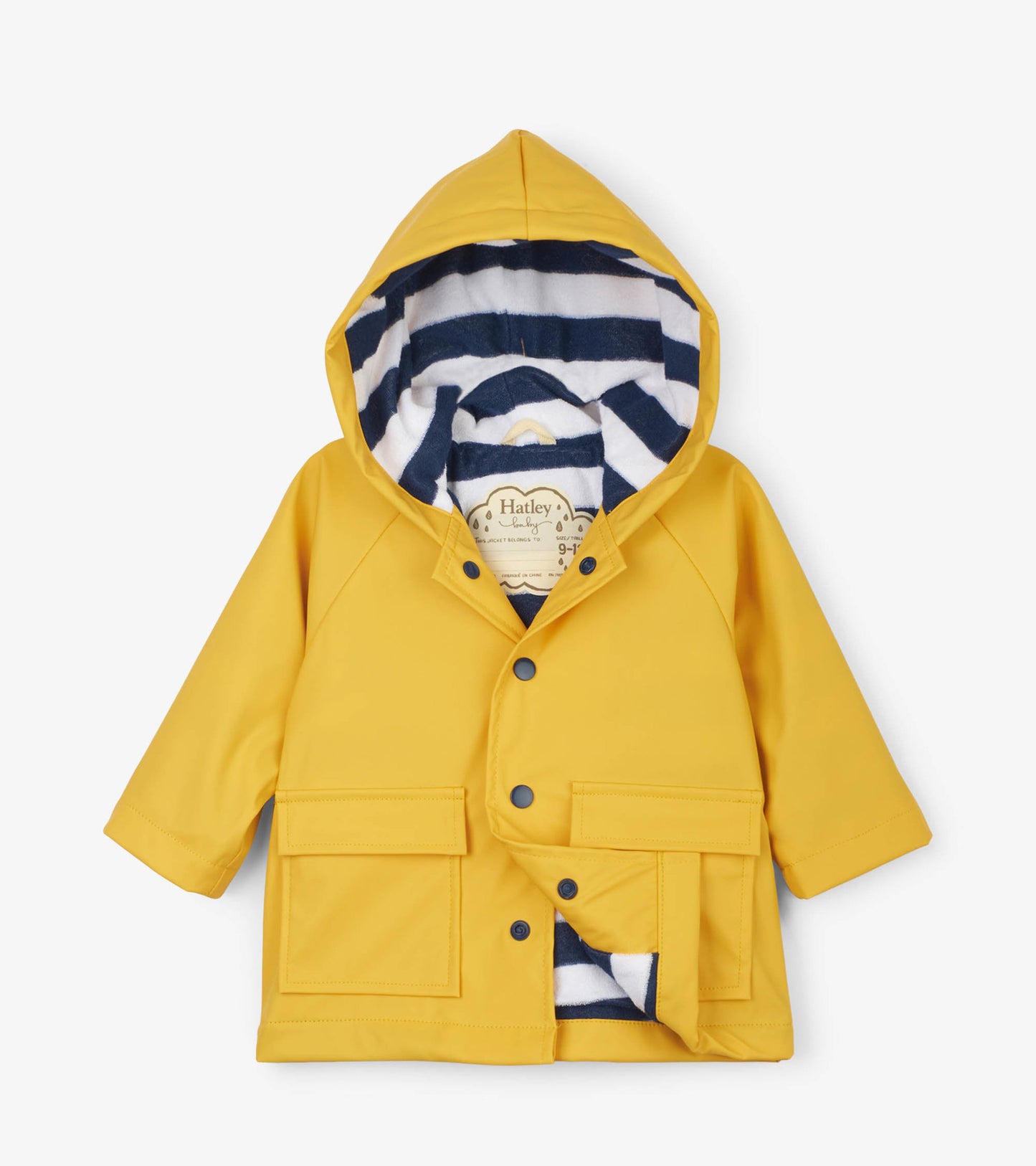 An application scenario or product detail of yellow rain jacket toddler - Image 9
